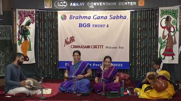 BRAHMA GANA SABHA  - Bhargavi Balasubramanian &Sow...