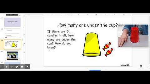 Kindergarten Math - Lesson 20