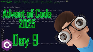 Advent of Code 2025 - Day 9 - Movie Theater [C#]