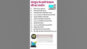 Function keys 🔑 =F1 to F12 #keyboard #shorts @mrhackercafe