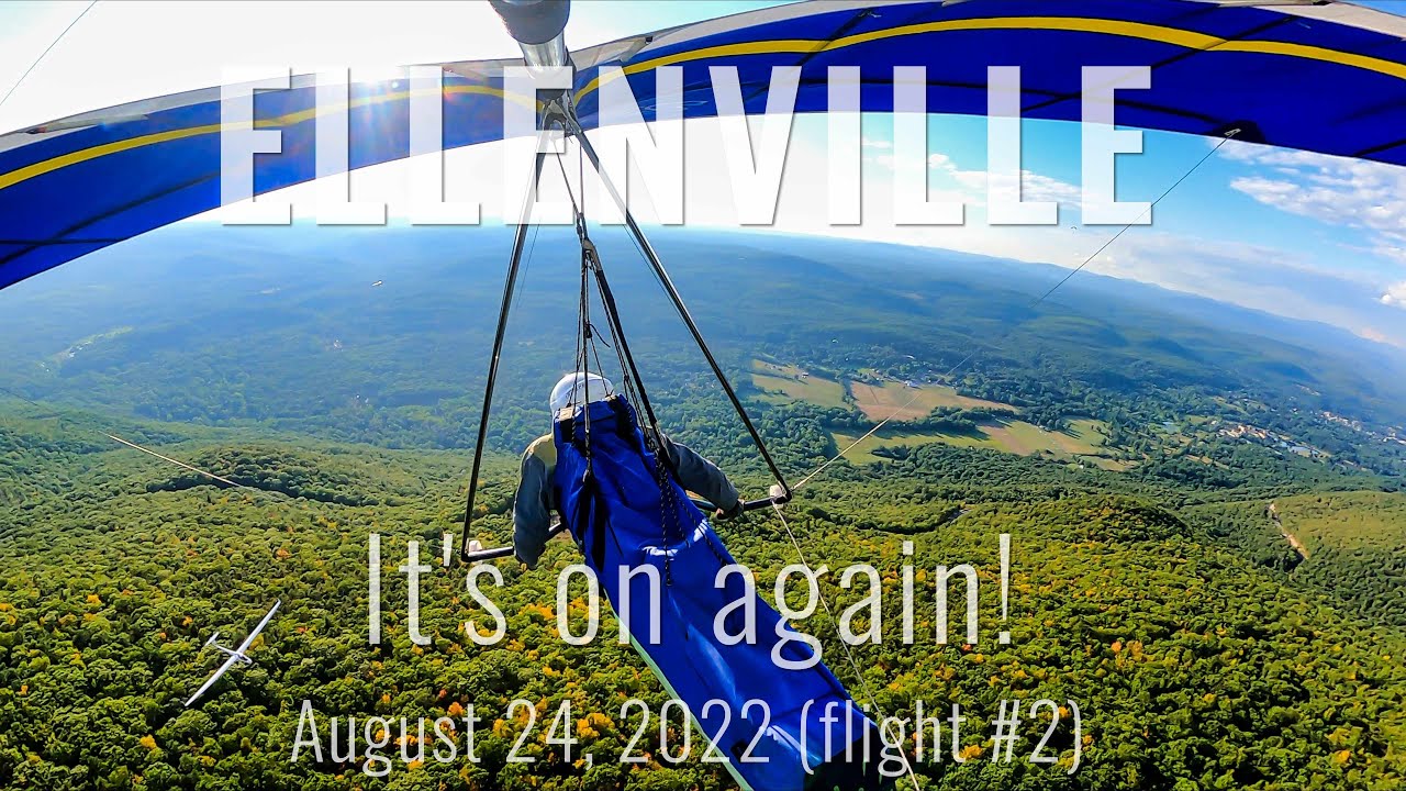 Ellenville August 24, 2022 (flight 2) It's on again! YouTube