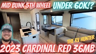 2023 Cardinal Red 36MB | Mid Bunk under 60k!? Unreal for the price!!