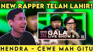 Download Lagu HENDRA - CEWE MAH GITU (X Factor Indonesia) REACTION MP3