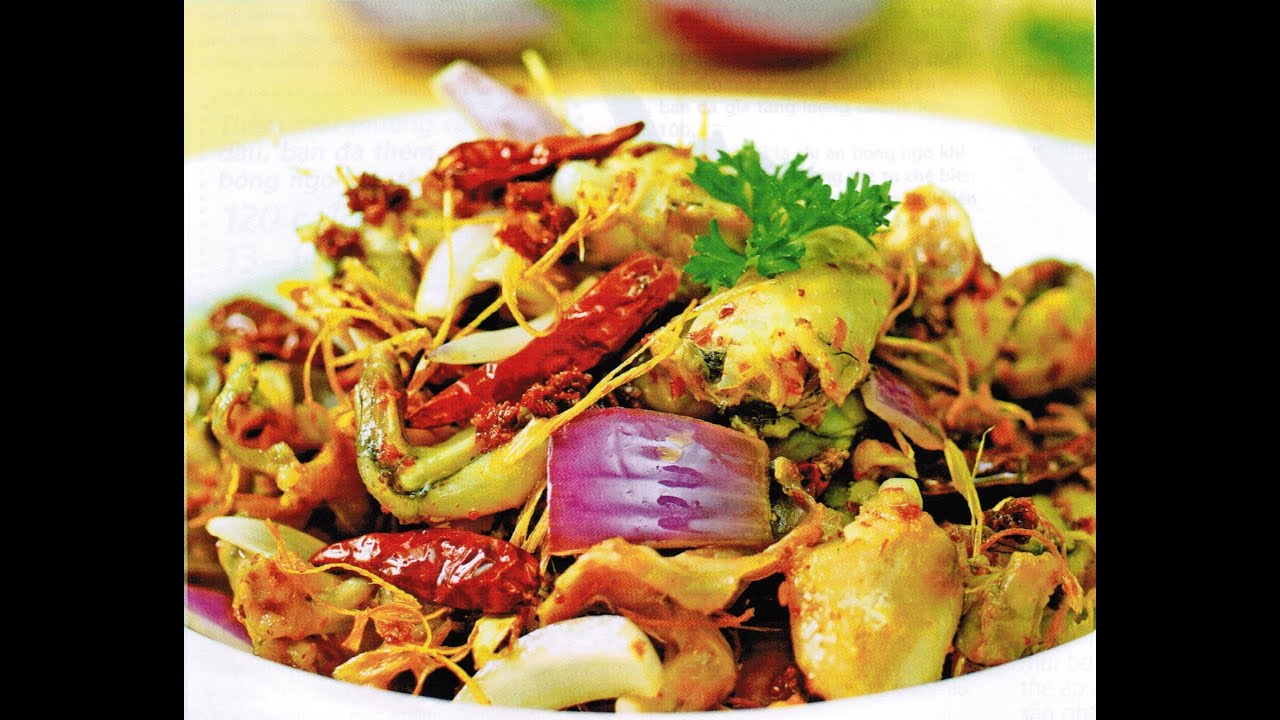 Cách Làm Ếch Xào Xả Ớt - YouTube