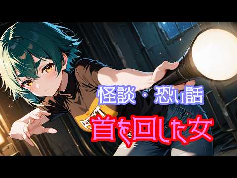 怪談・怖い話　首を回した女(BGMあり) #怪談 #怖い話 #朗読