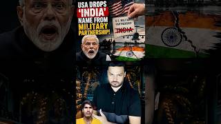 This is Too MUCH! USA Removes 'India' Name From INFO PACIFIC Military Partnership #shorts