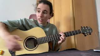 Day 144 with a guitar - Learning A&C notes with a metronome (fail)