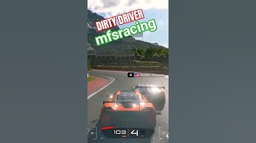 dirty driver mfsracing #gt7 #dirty #punt #crash #McLaren #ferrari #DragonTrail #ps5 #replay #viral