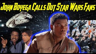 John Boyega Sparks Controversy With Claims Of Racism In Star Wars Fandom
