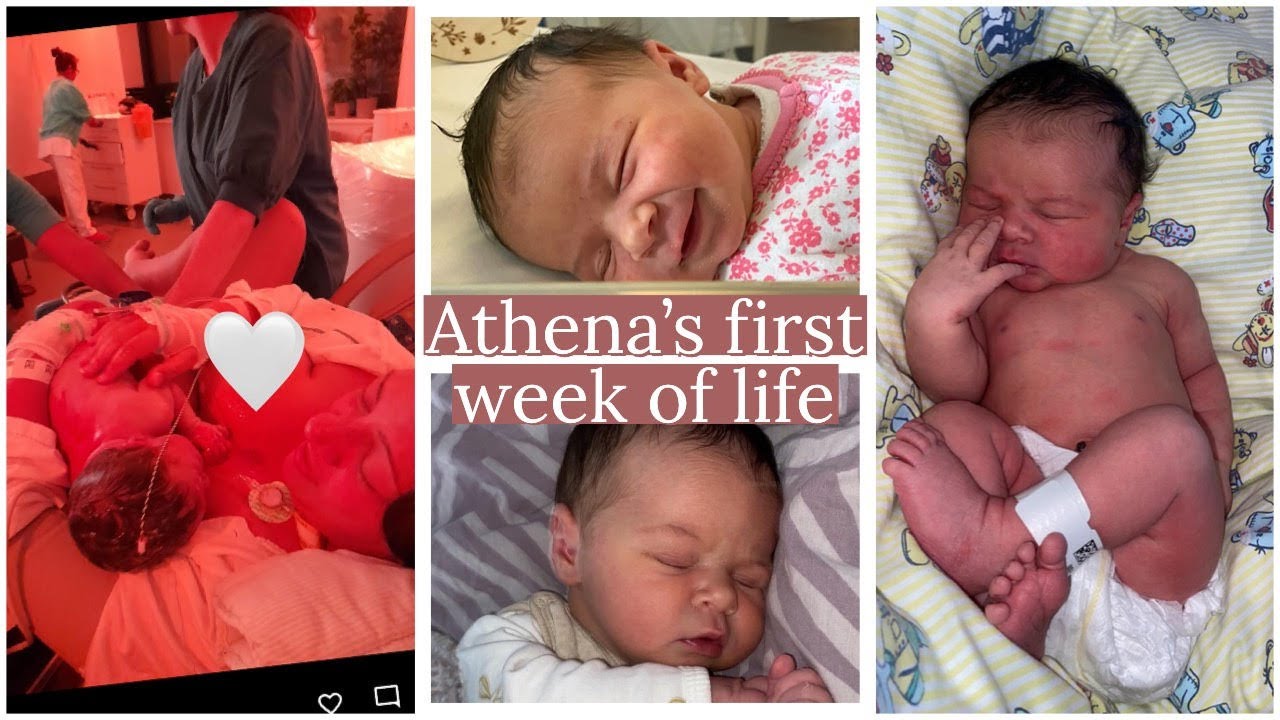 ATHENA'S FIRST WEEK OF LIFE!🌸