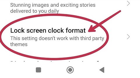 Poco c50 changed Lock screen layout | how to change lock screen clock style