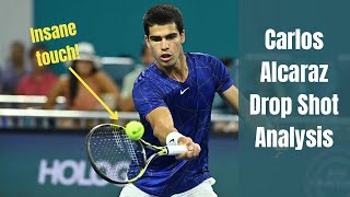 Carlos Alcaraz Drop Shot Breakdown | Slow Motion Analysis screenshot 4