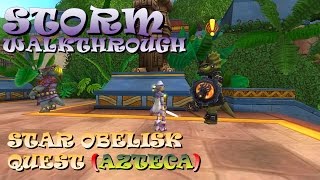 Wizard101-STORM Walkthrough (Azteca Star Spells) Quest