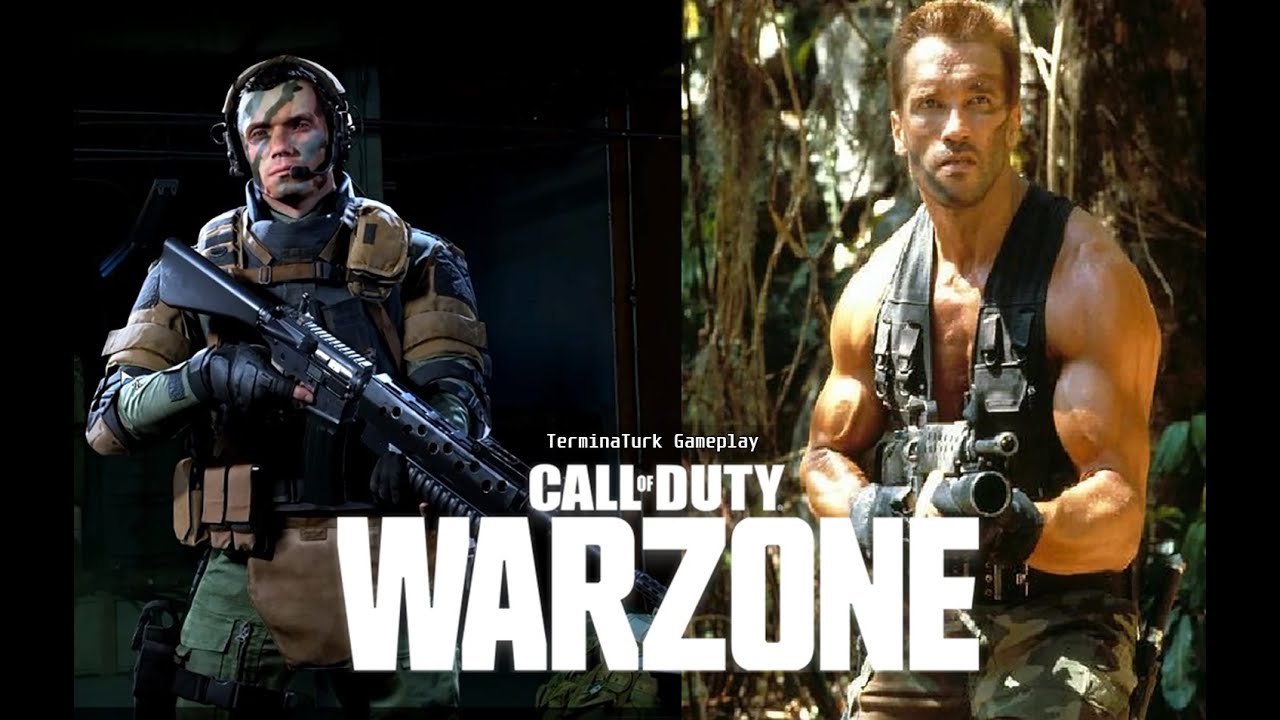 Warzone Predator 1987 Dutch Arnold M16 Loadout Gameplay RPG YouTube