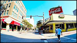 BATON ROUGE LOUISIANA DOWNTOWN DRIVING TOUR - 4K