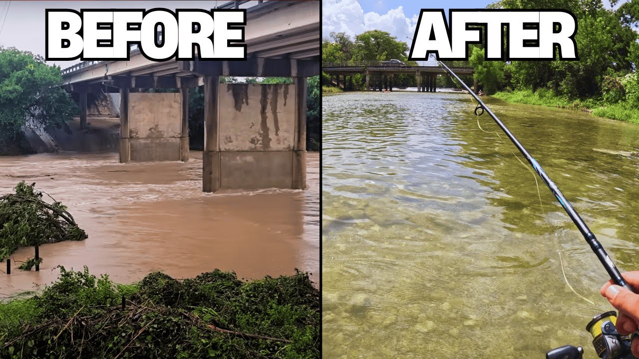 Fishing Texas River After The FLOOD! (Are Bass Still Here?)