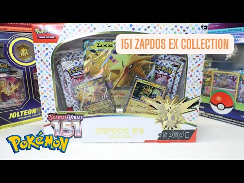 Pokémon] 151 Zapdos Ex Collection Review! 