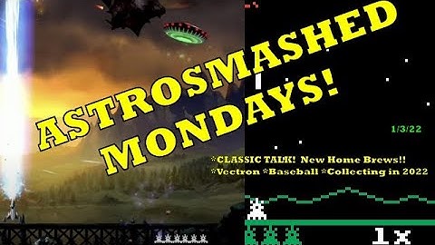 ASTROSMASHED MONDAYS! - The All Classic Intellivision Live Stream!  1/3/22