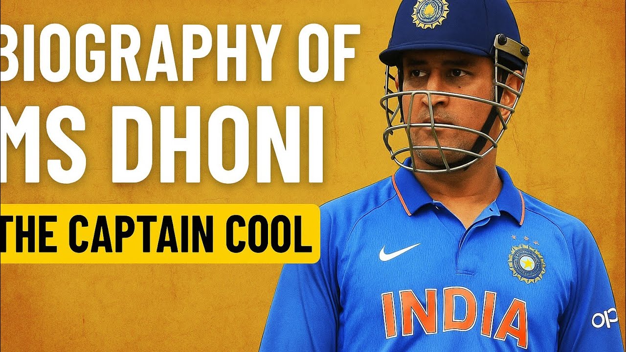 Ms Hini Biography of MS Dhoni in hindi | Success Story of Captain Cool - YouTube