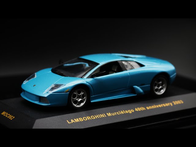 ミニカー Lamborghini Murcielago 40th Anniversary Lamborghini Murcielago 40th Anniversary Edition - IXO 1/43 - YouTube