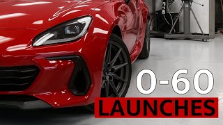 Match Highlights 2022 Subaru BRZ 0-60 LAUNCHES! (POV)