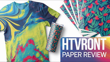 HTVRONT Sublimation Paper Review: WATCH Before Buying!