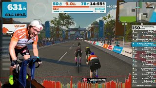 Zwift Rennen | Episode 2 | 3R Innsbruckring Sprint Race | Top 150 screenshot 3