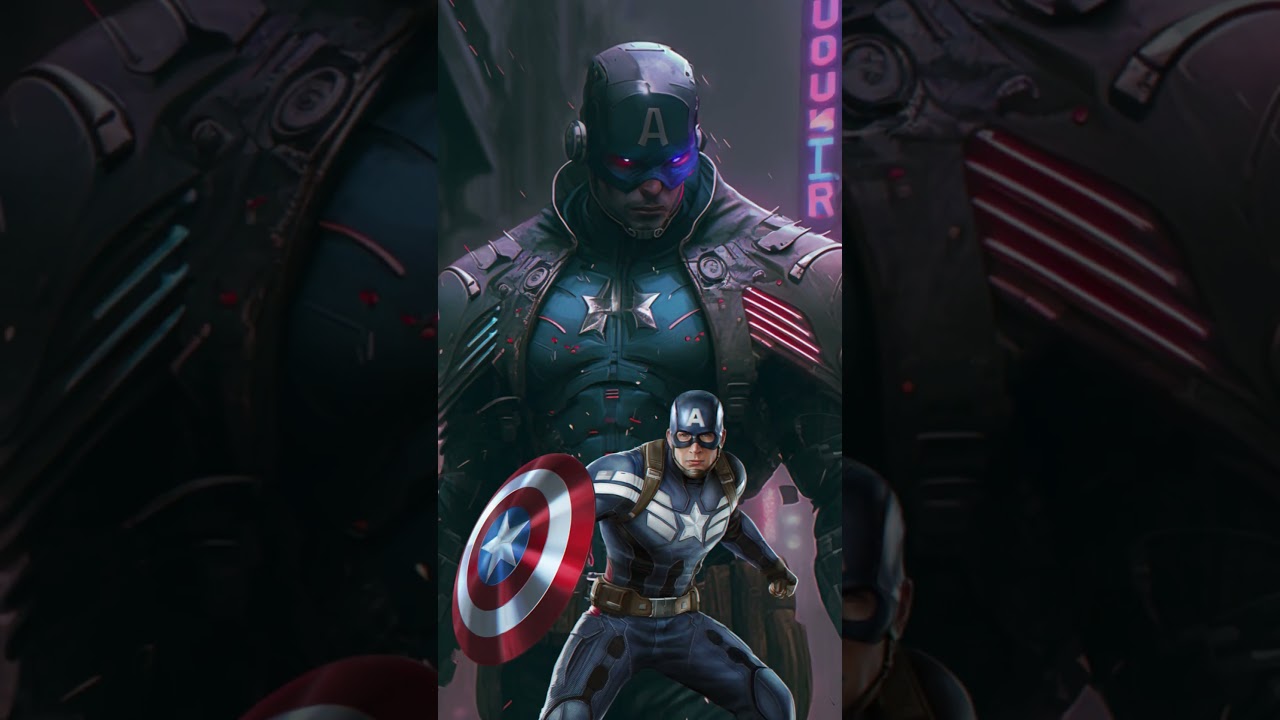 Avengers but Cyberpunk #2 💥 (full video on the channel) 