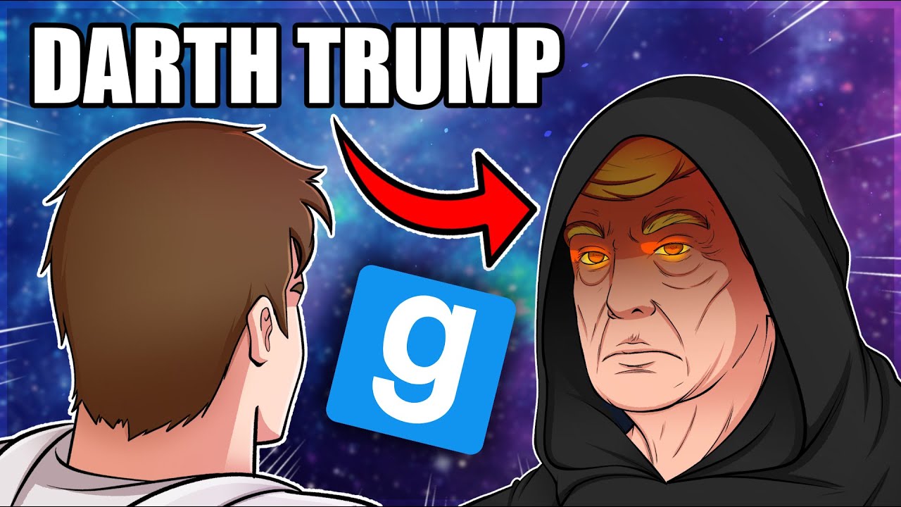 I became Darth Trump in Star Wars RP (GMOD Voice Trolling)