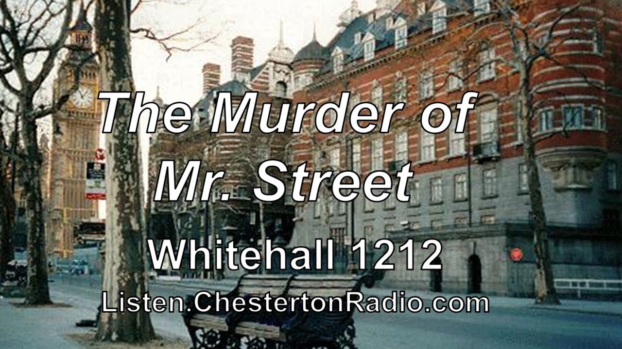 Murder of Mr. Street - Whitehall 1212 - Black Museum
