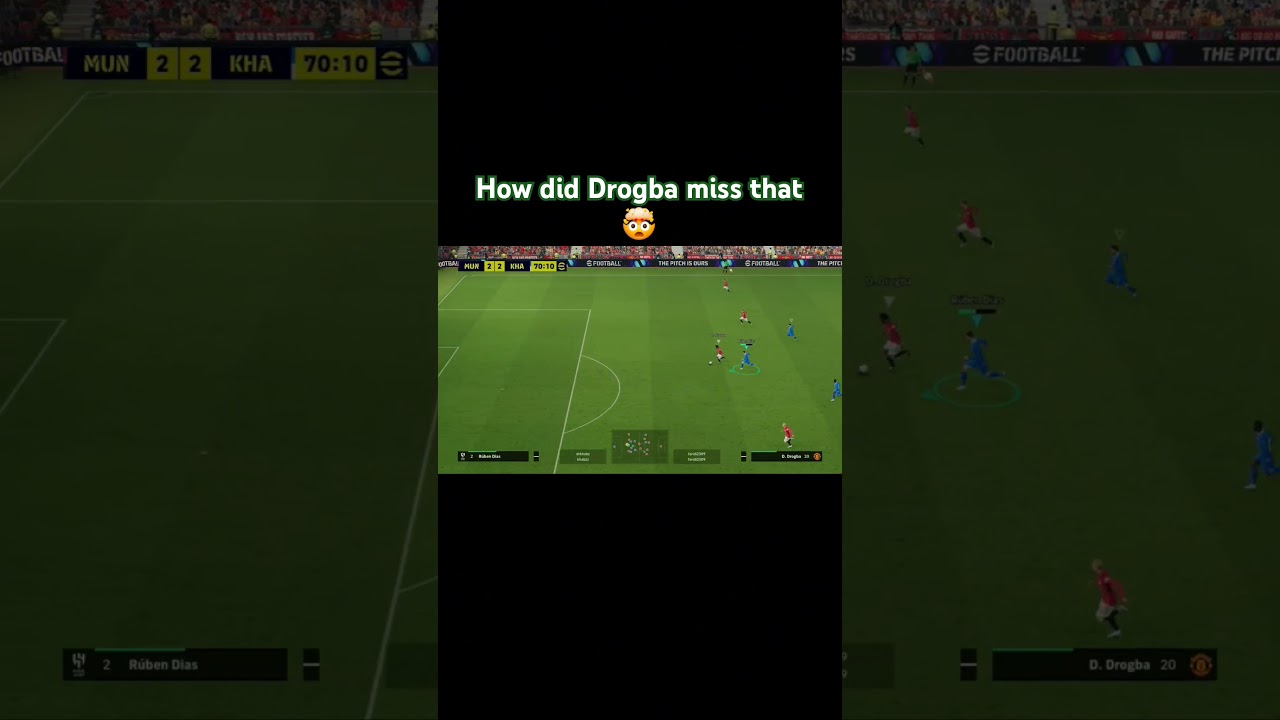 Drogba missing a golden opportunity! 