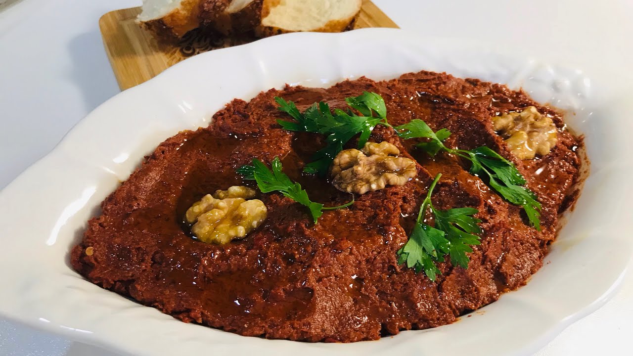 5 DK’DA! PRATİK! NEFİS LEZZET ???? MUHAMMARA TARİFİ Muhammara Nasıl Yapılır? | KahvaltılıkTarif