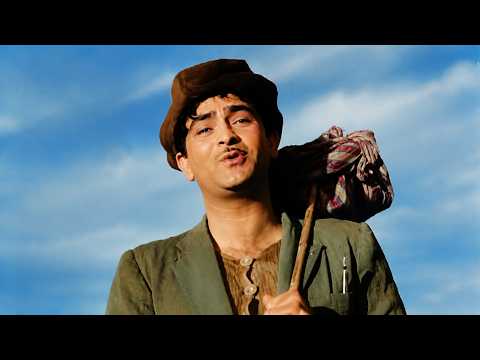 Raj Kapoor Superhit Song: My shoe is Japanese, these trousers are English | Mukesh | Shree 420 HD