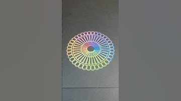 Watch This Soothing Spirograph Art Evolve: Calm Your Senses #spirograph #viral #trending #shorts