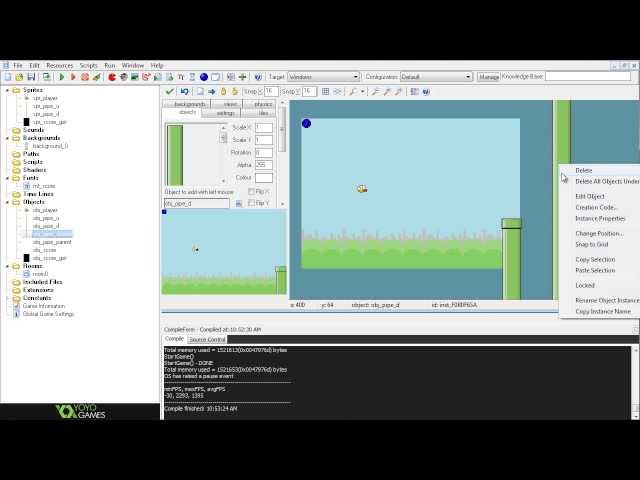 Create Your Own Flappy Bird Game - Gamemaker Studio 2 Tutorial — Eightify