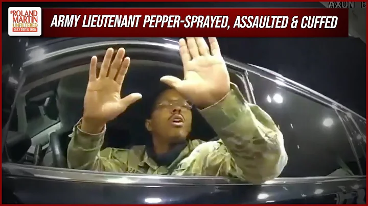 Army Lieutenant Who Was Pepper-Sprayed, Struck, Cuffed During Traffic Stop Can Move Forward w/ Suit
