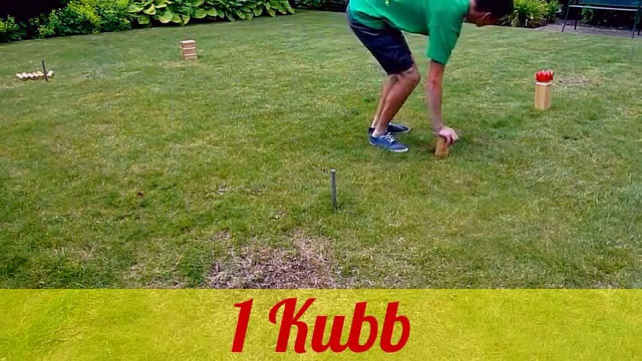 Aannemelijk Onnauwkeurig adverteren How to knock Kubbs down with one stick - YouTube