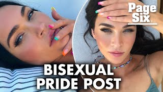 Megan Fox celebrates being bisexual ‘for over two decades’ in Pride post | Page Six Celebrity News