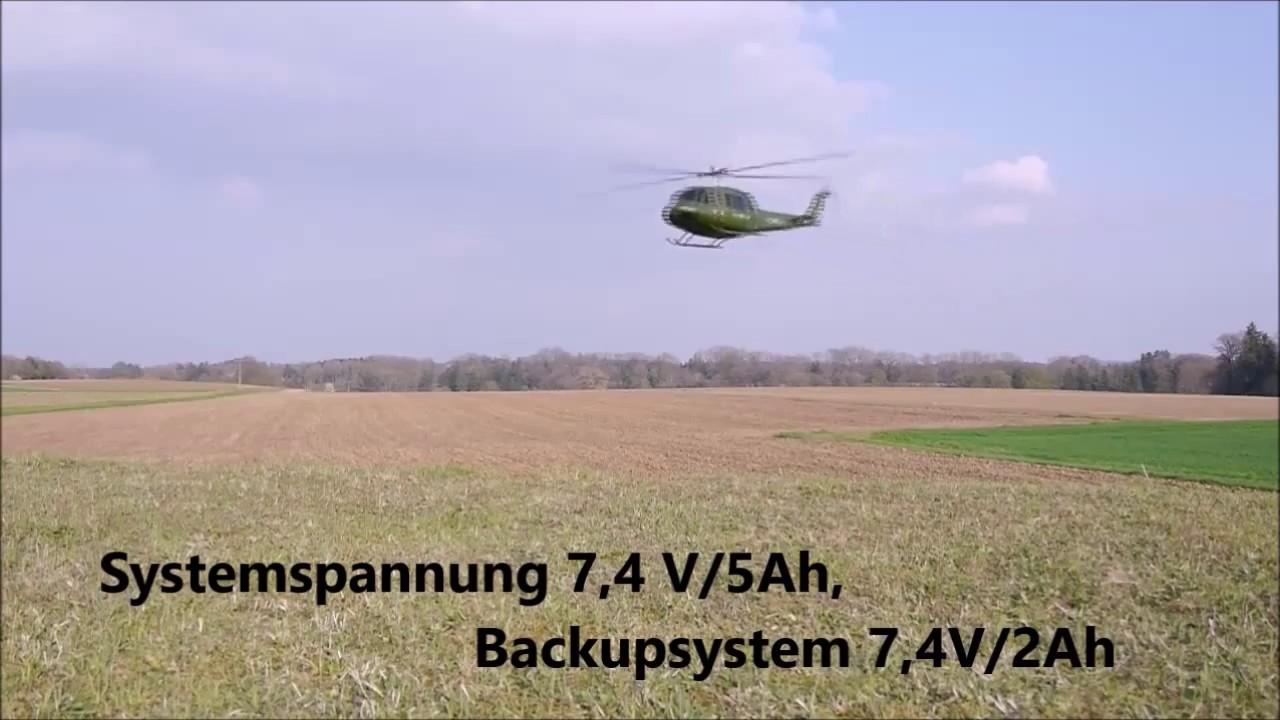 Bell 205 UH-1D / T-Rex 700