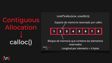 Manejo de la memoria dinámica en C - Calloc
