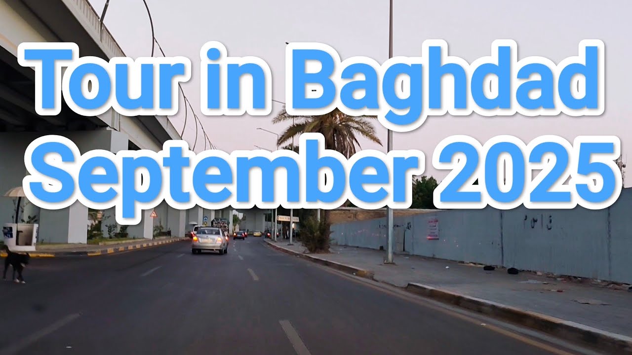 Tour of Baghdad in September 2025