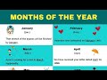 Understanding Months in English