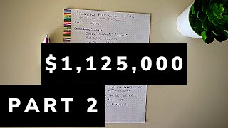 Our Plan to Retire in 10 Years | Financial independence Retire Early | FIRE Number: $1,125,000