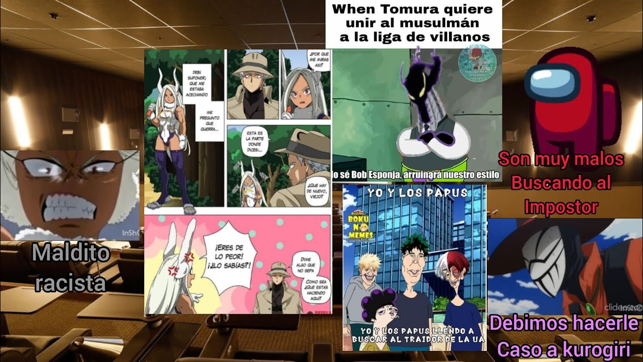 Boku no Hero viendo memes capitulo 6