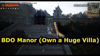 Manor in BDO Villa in Black Desert Online buffs 