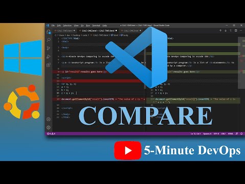 Wideo: Jak porównać kody z kodem VS?
