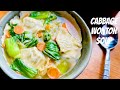 Cabbage Wonton soup in 15 min | Cabbage Soup