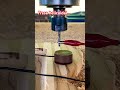 Zeramento de fresa de topo reto helicoidal. Cnc caseira.