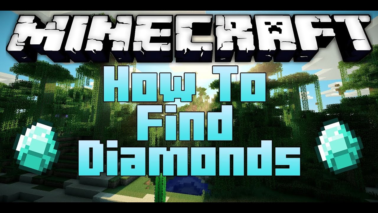 Minecraft: How To Find Diamonds - Fastest Way! [1.8.8] - YouTube