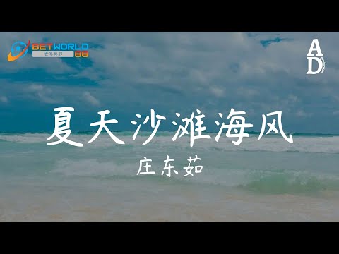 夏天沙灘海風 - 莊東茹『就讓海風吹呀吹呀吹 你與陽光同樣的明媚 藉著夏天的名義 將暗戀變成熱戀的機會』【高音質/動態歌詞/Pinyin Lyrics】